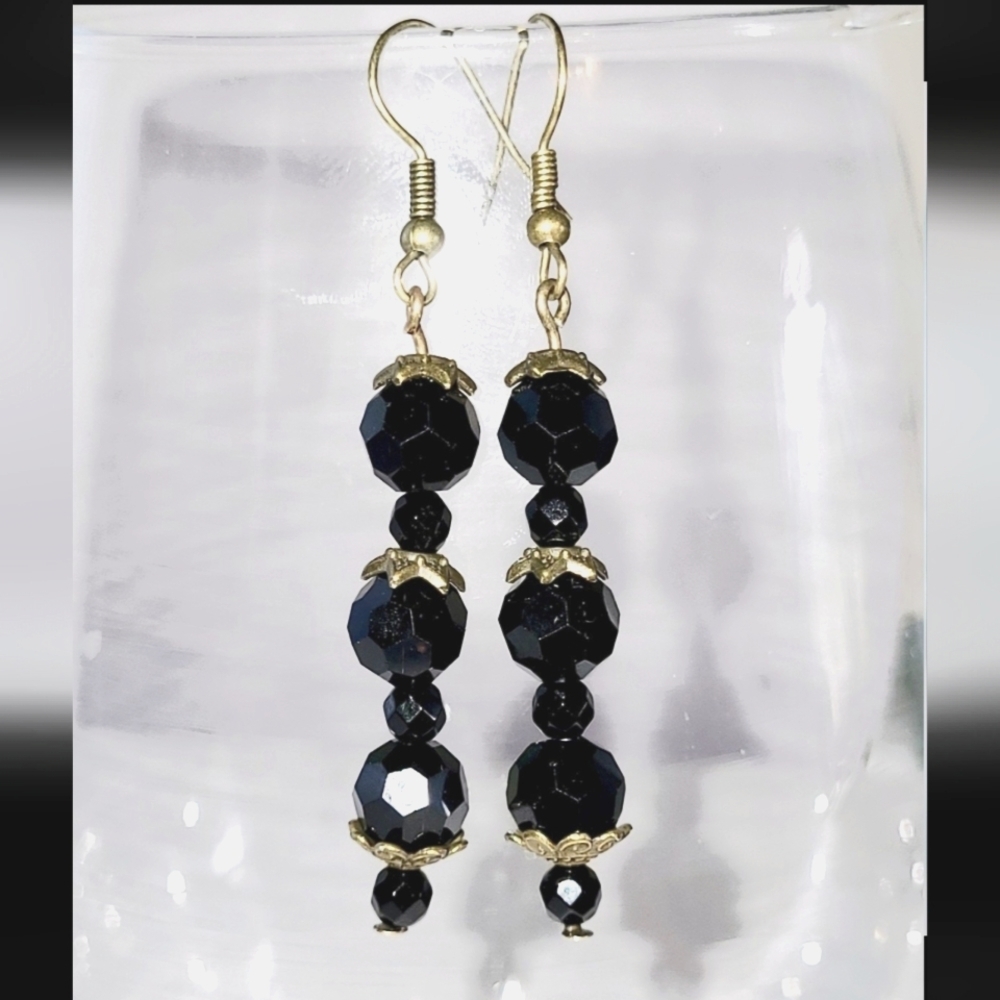 Romantic gothic inspired earrings
